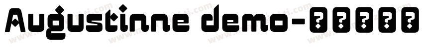 Augustinne demo字体转换